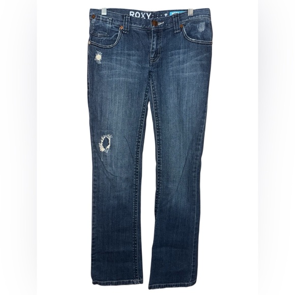 Roxy Denim - vintage ROXY Malibu baby bell fit low rise denim jeans Sz 5
